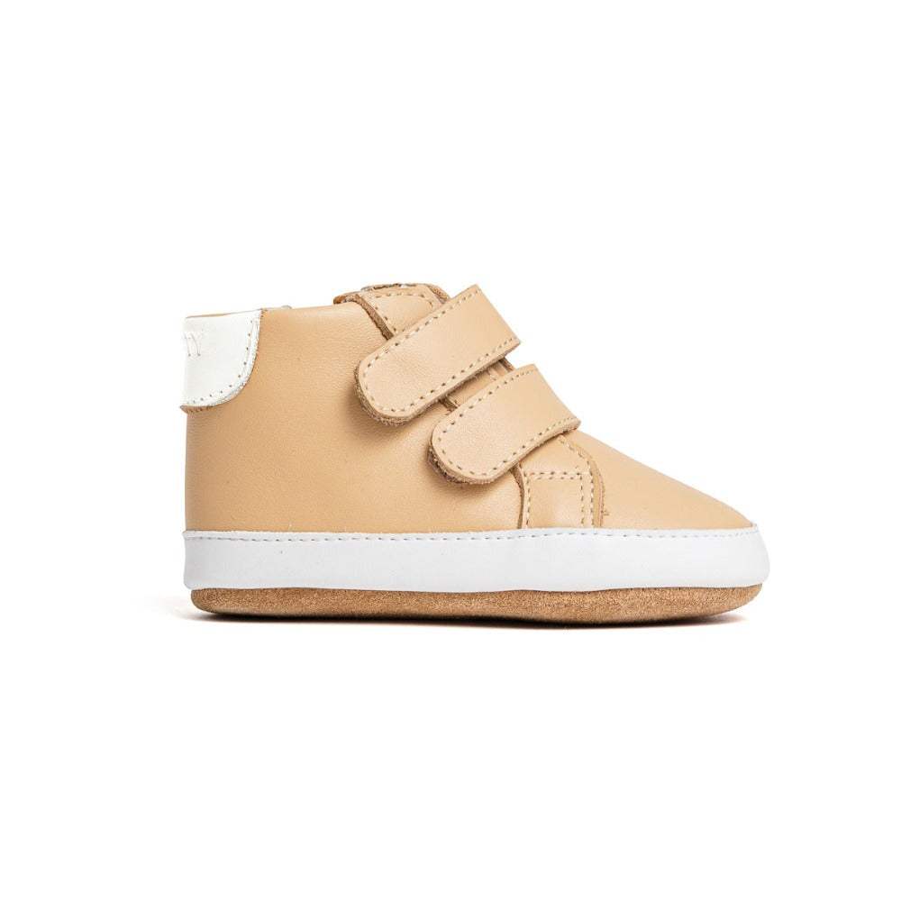 Pretty Brave Baby Hi-Top Camel | Boots | Bon Bon Tresor