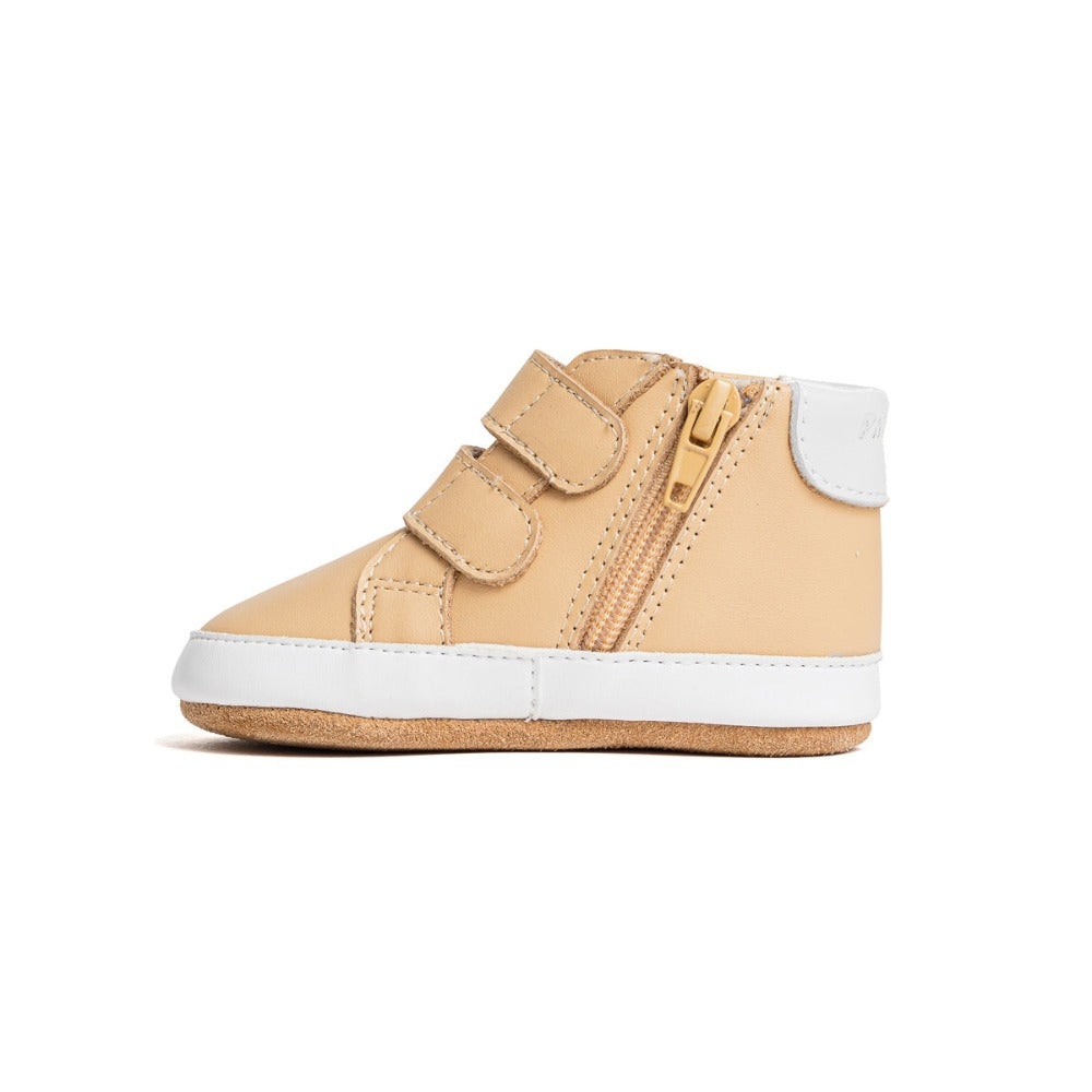 Pretty Brave Baby Hi-Top Camel | Boots | Bon Bon Tresor