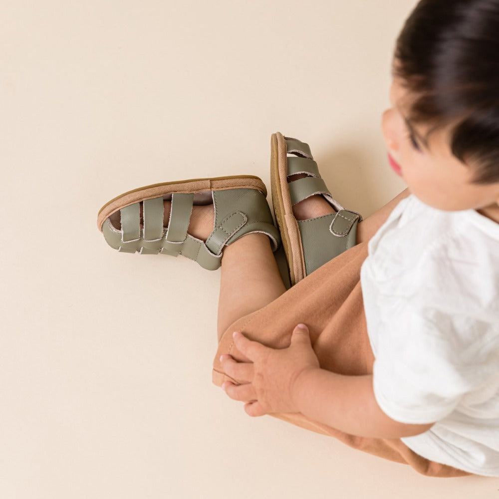 Pretty Brave Rio Sandal Olive | Sandals | Bon Bon Tresor