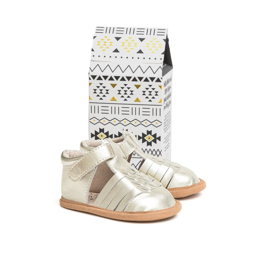 Pretty Brave Piper Sandal Gold | Sandals | Bon Bon Tresor