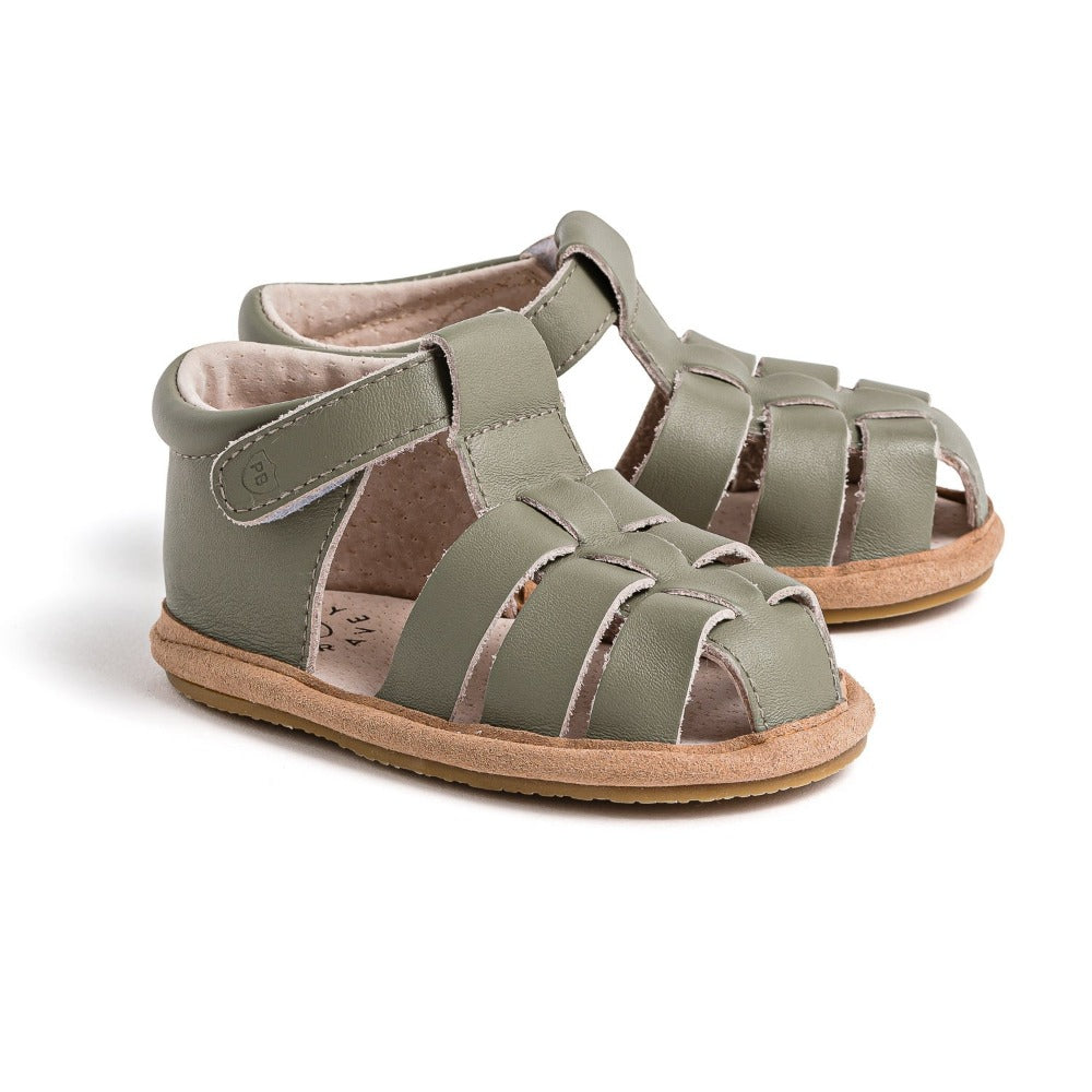 Pretty Brave Rio Sandal Olive | Sandals | Bon Bon Tresor