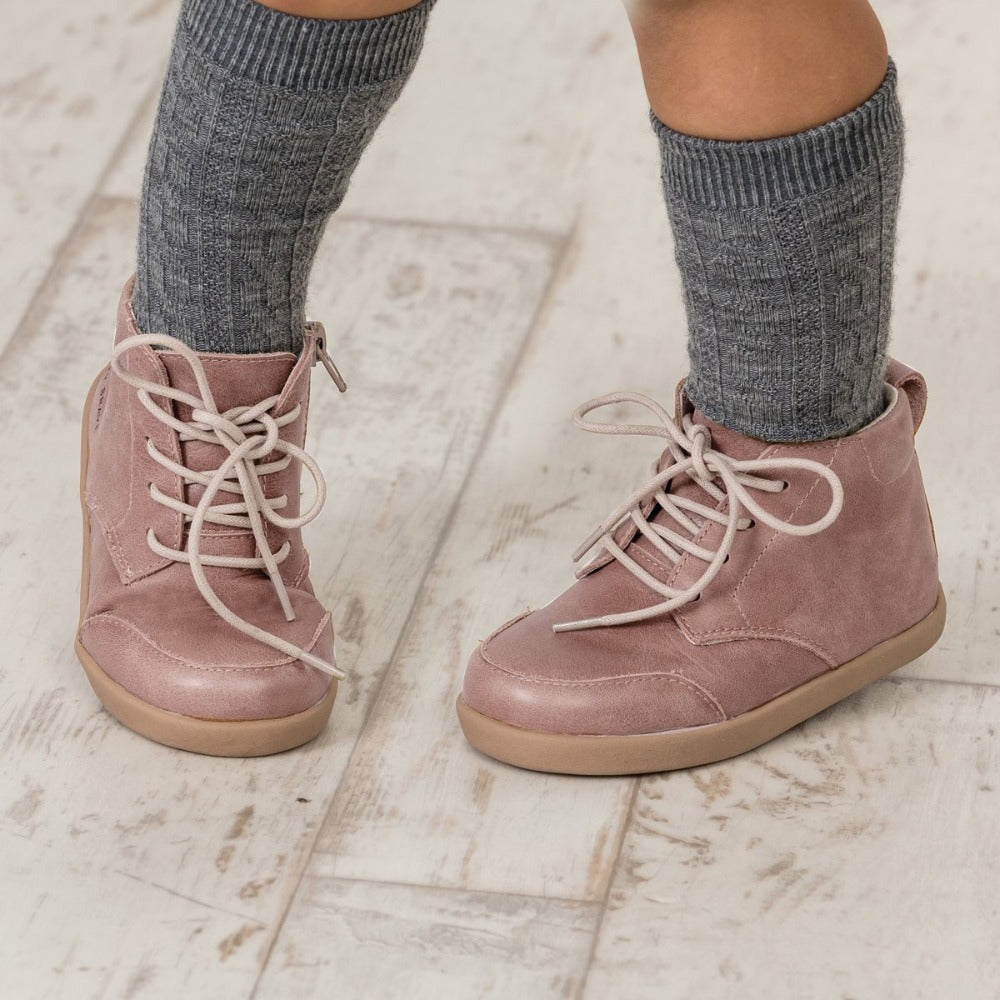 Pretty Brave Archie Boot Dusky Pink