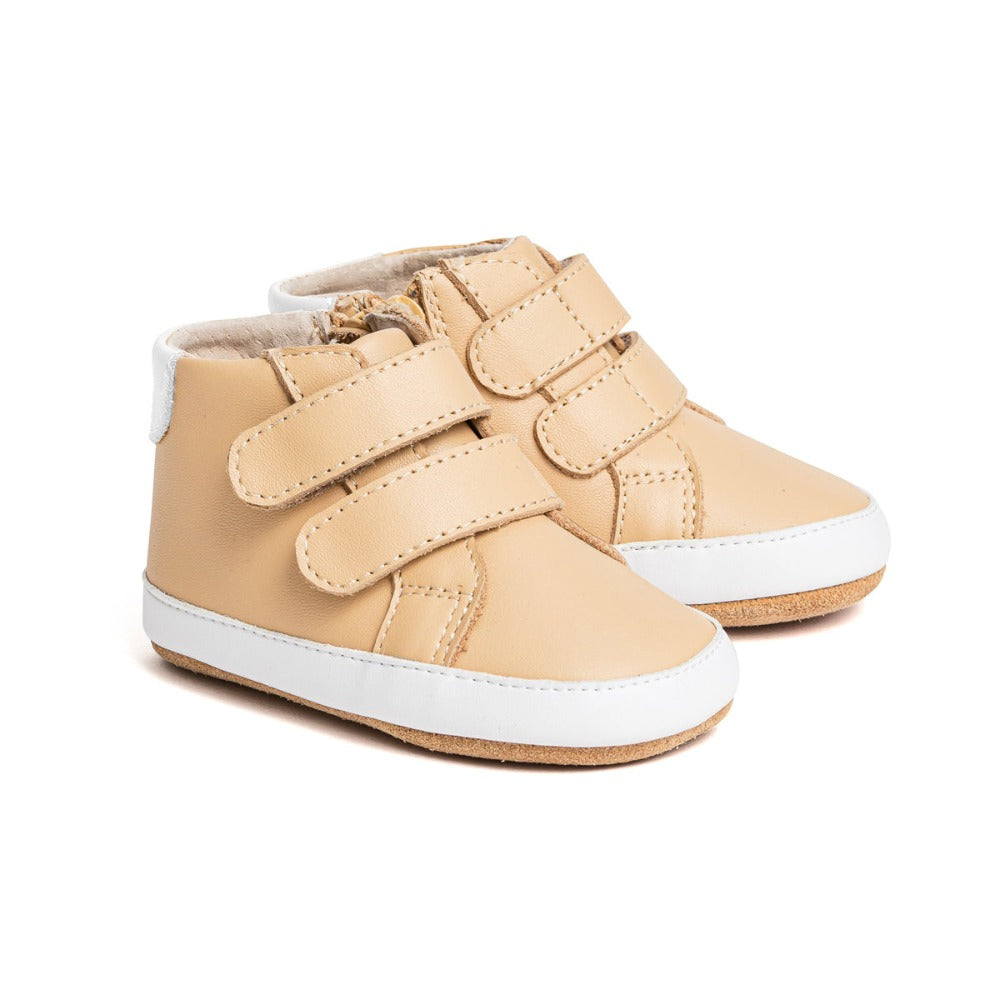 Pretty Brave Baby Hi-Top Camel | Boots | Bon Bon Tresor