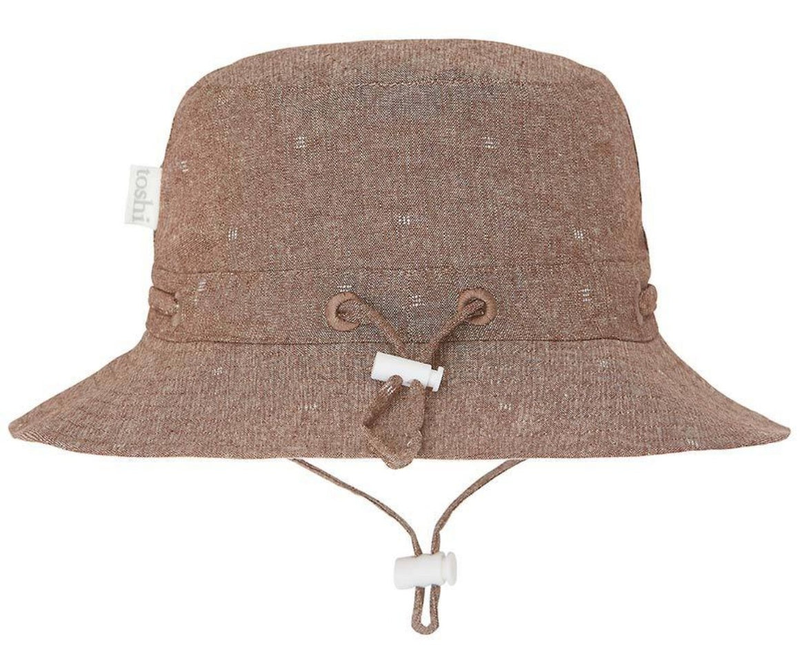 Toshi Sun Hat Lawrence Chestnut | Sun hat | Bon Bon Tresor