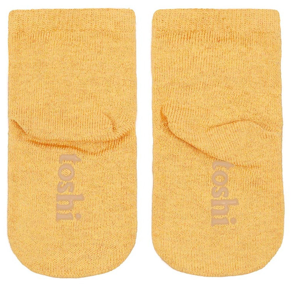 Toshi Organic Ankle Socks Dreamtime Butternut | Socks | Bon Bon Tresor