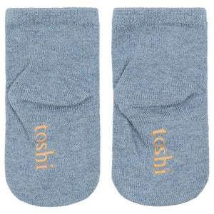 Toshi Organic Ankle Socks Dreamtime Storm | Socks | Bon Bon Tresor