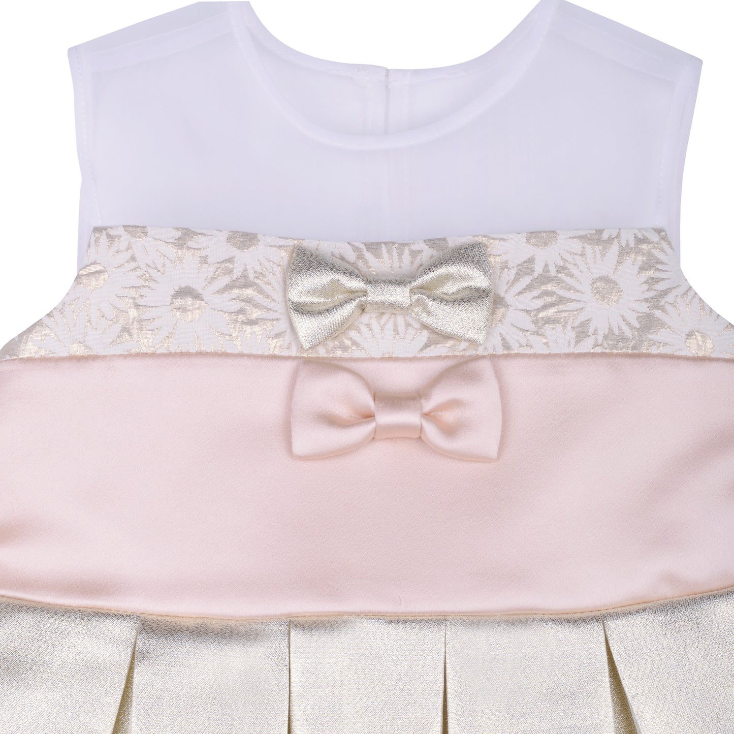 Hucklebones Metallic Gold Bodice Party Dress | Party Dresses | Bon Bon Tresor