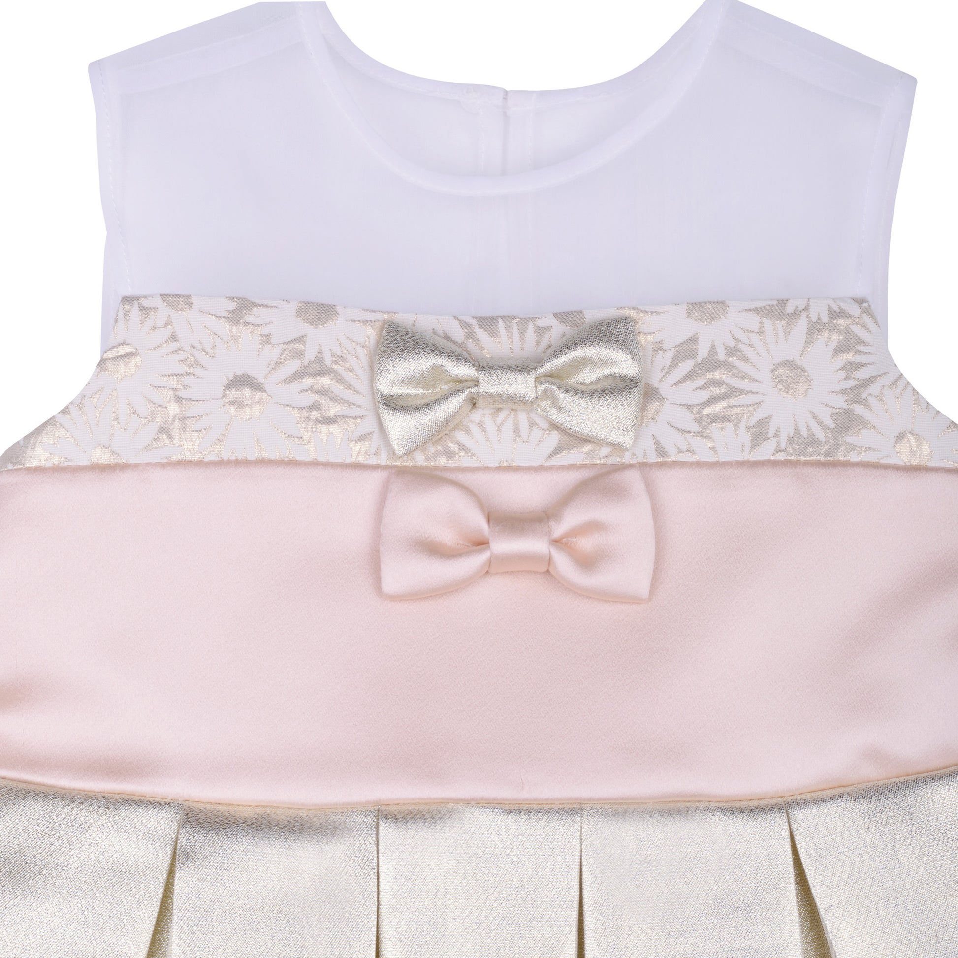 Hucklebones Metallic Gold Bodice Party Dress | Party Dresses | Bon Bon Tresor