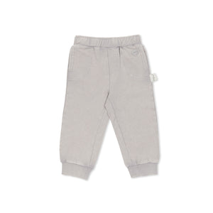 Kapow Kids Stonewash Grey Trackpants | Pants & Shorts | Bon Bon Tresor