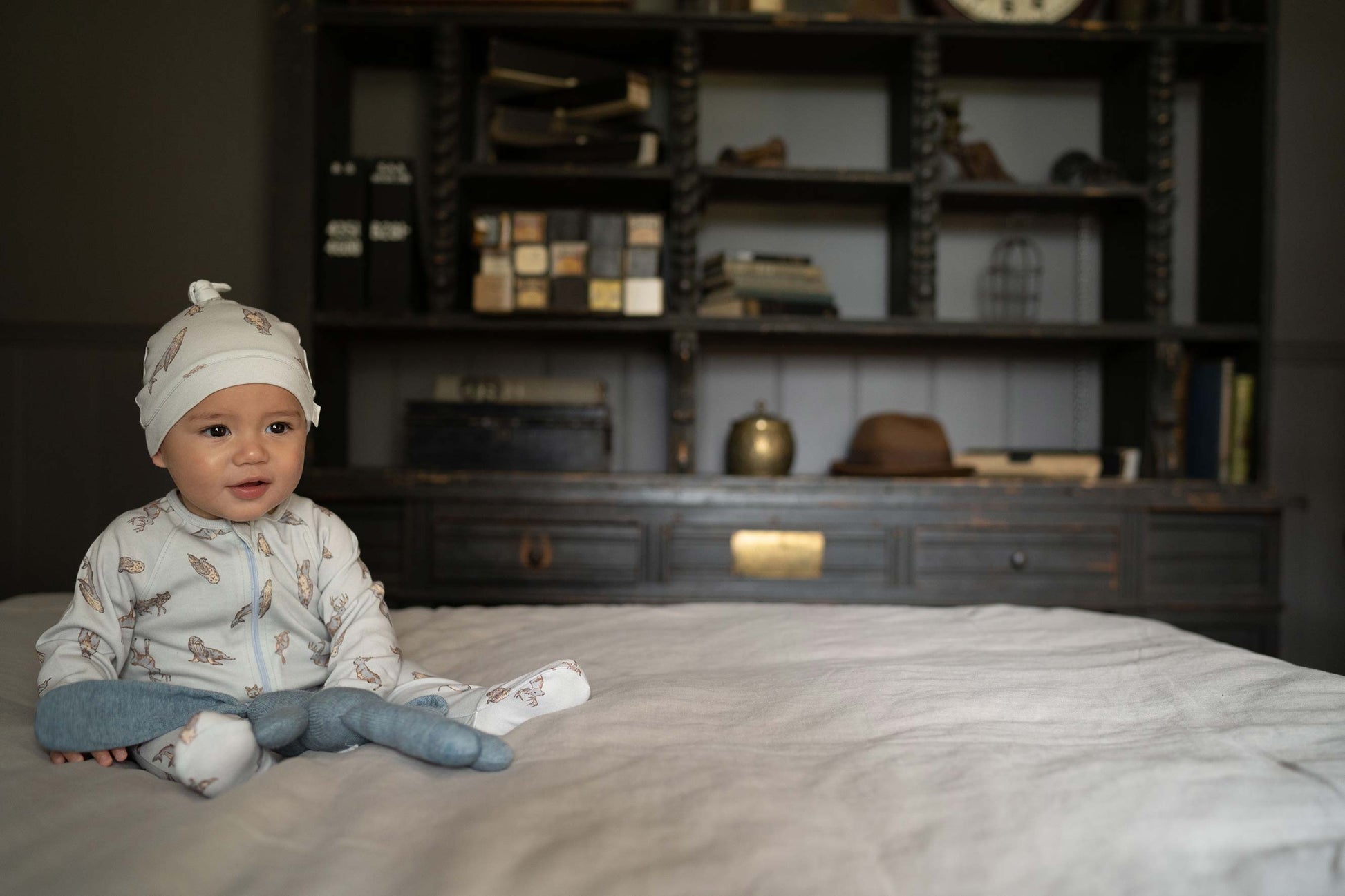 Toshi Onesie Long Sleeve Classic Arctic | Rompers & Playsuits | Bon Bon Tresor