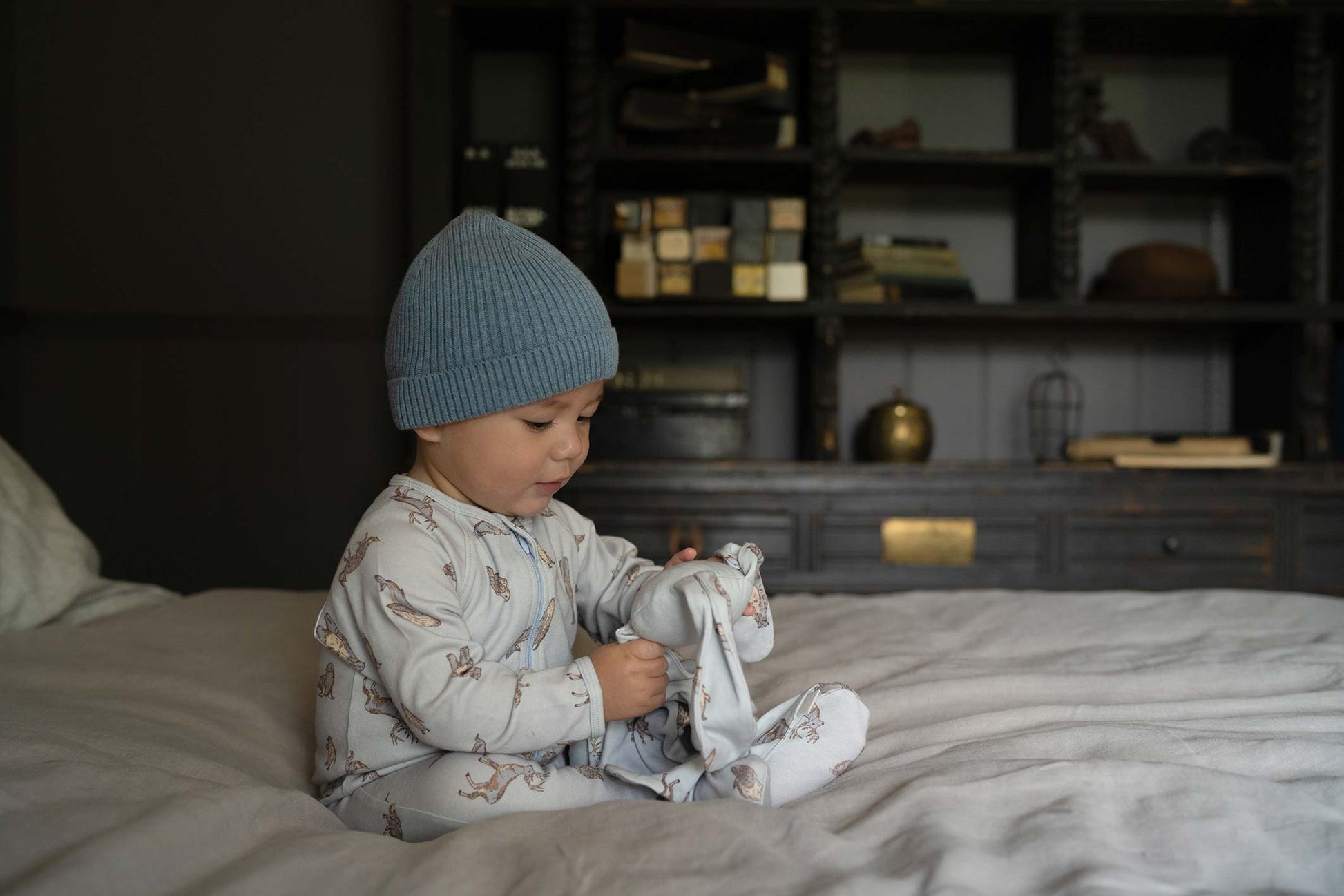 Toshi Onesie Long Sleeve Classic Arctic | Rompers & Playsuits | Bon Bon Tresor