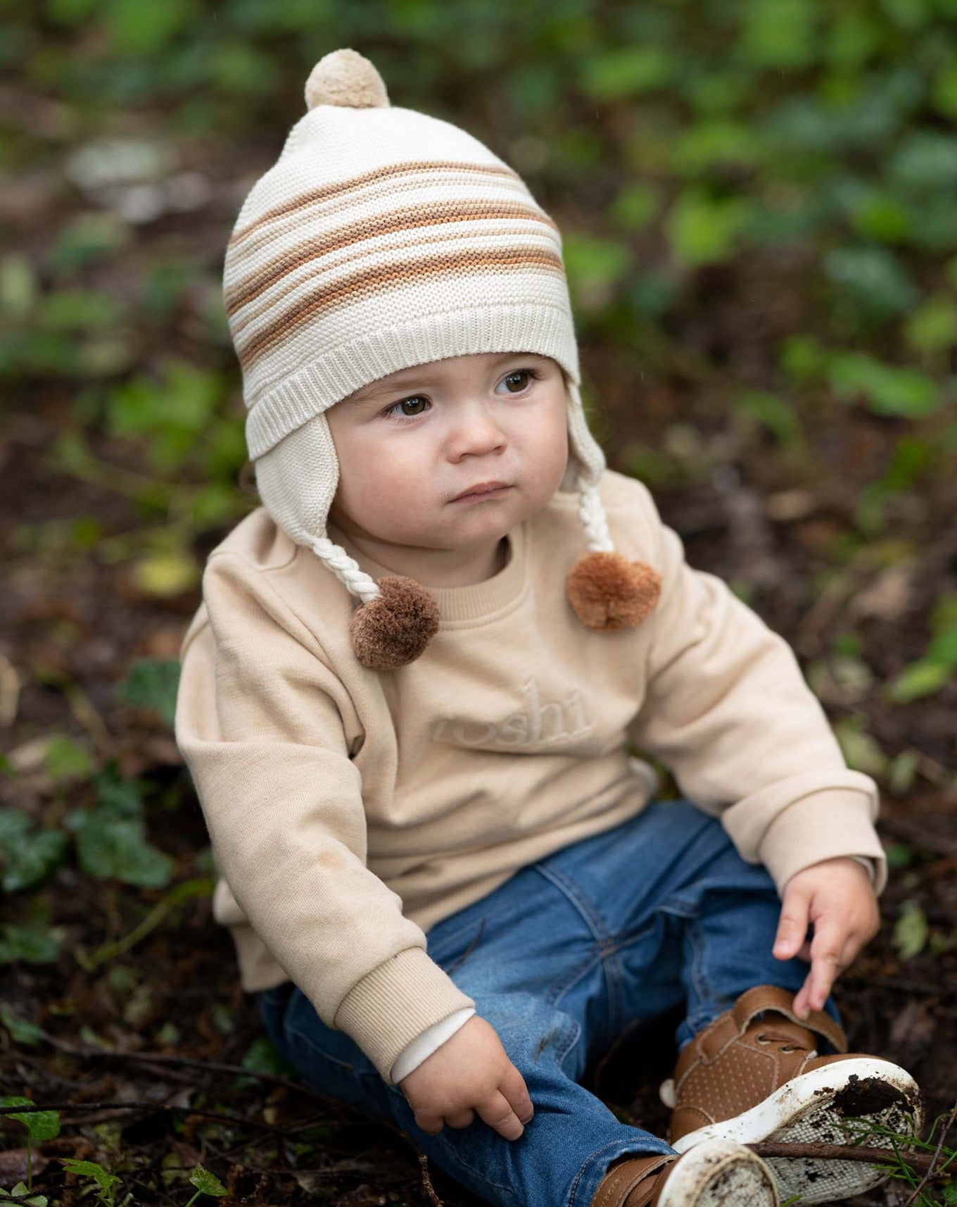 Toshi Dreamtime Organic Sweater Maple | Sweaters & Knitwear | Bon Bon Tresor
