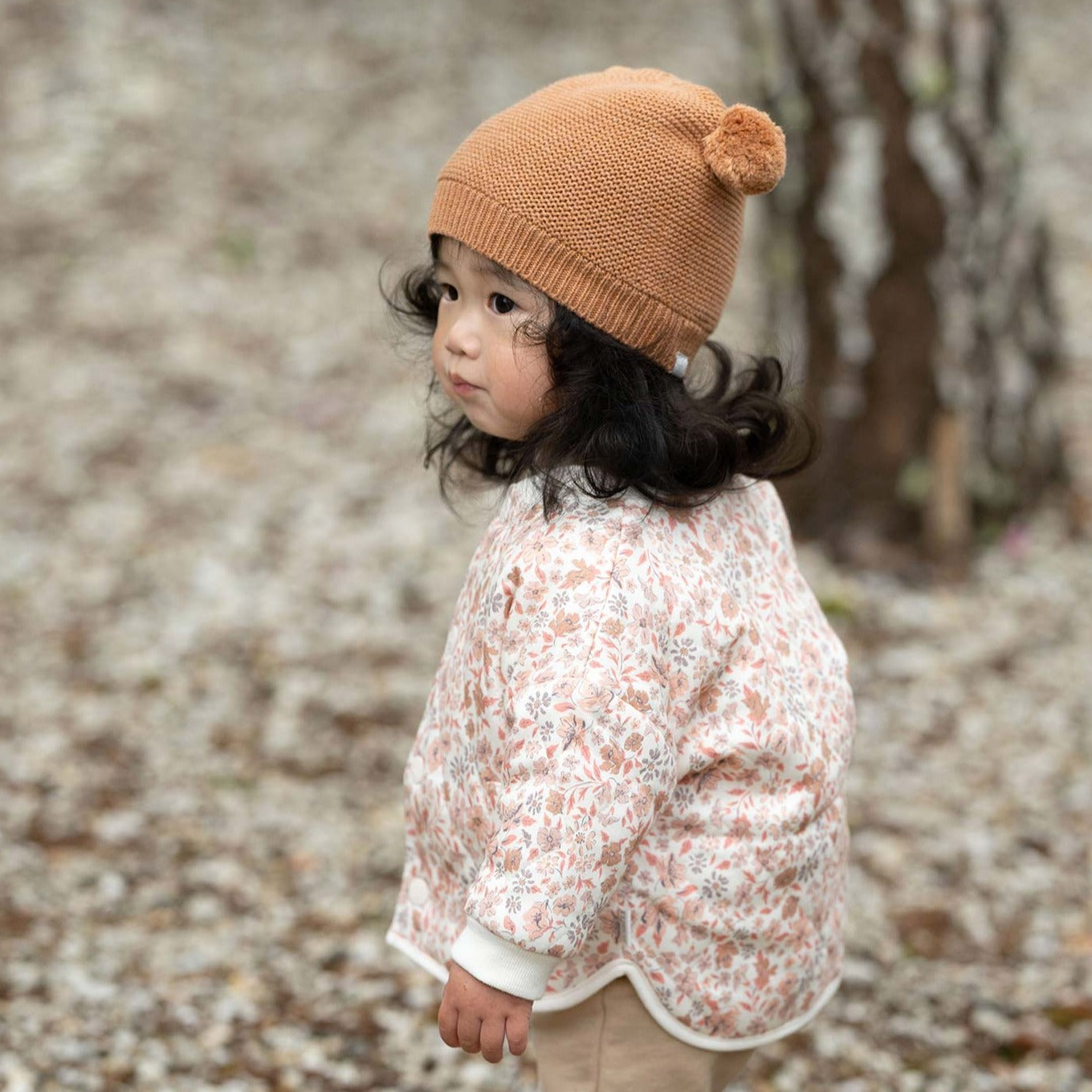 Toshi Organic Beanie Snowy Ginger | Hats | Bon Bon Tresor