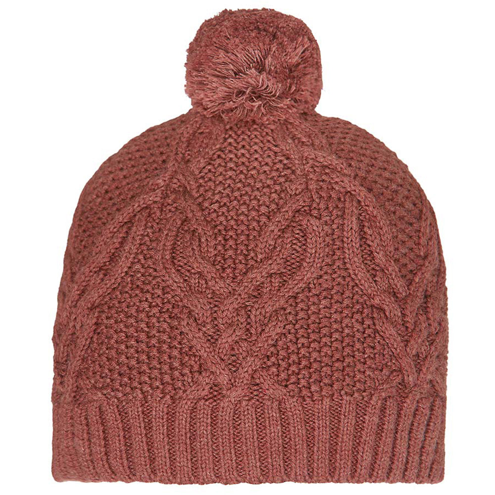 Toshi Organic Knit Beanie Bowie Mahogany | Beanie | Bon Bon Tresor