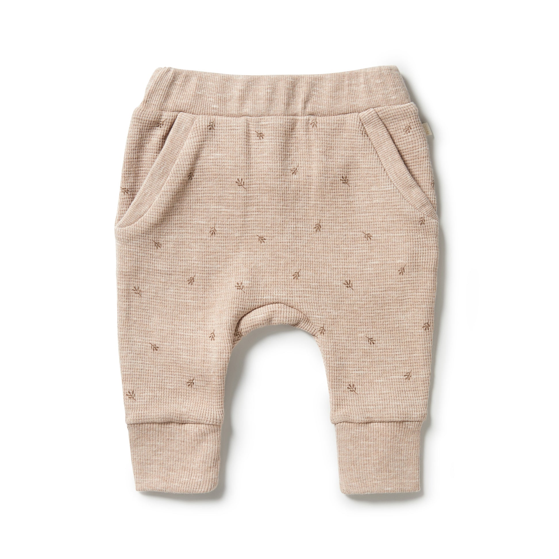 Wilson and Frenchy Organic Waffle Slouch Pant - Leaf | Pants & Shorts | Bon Bon Tresor