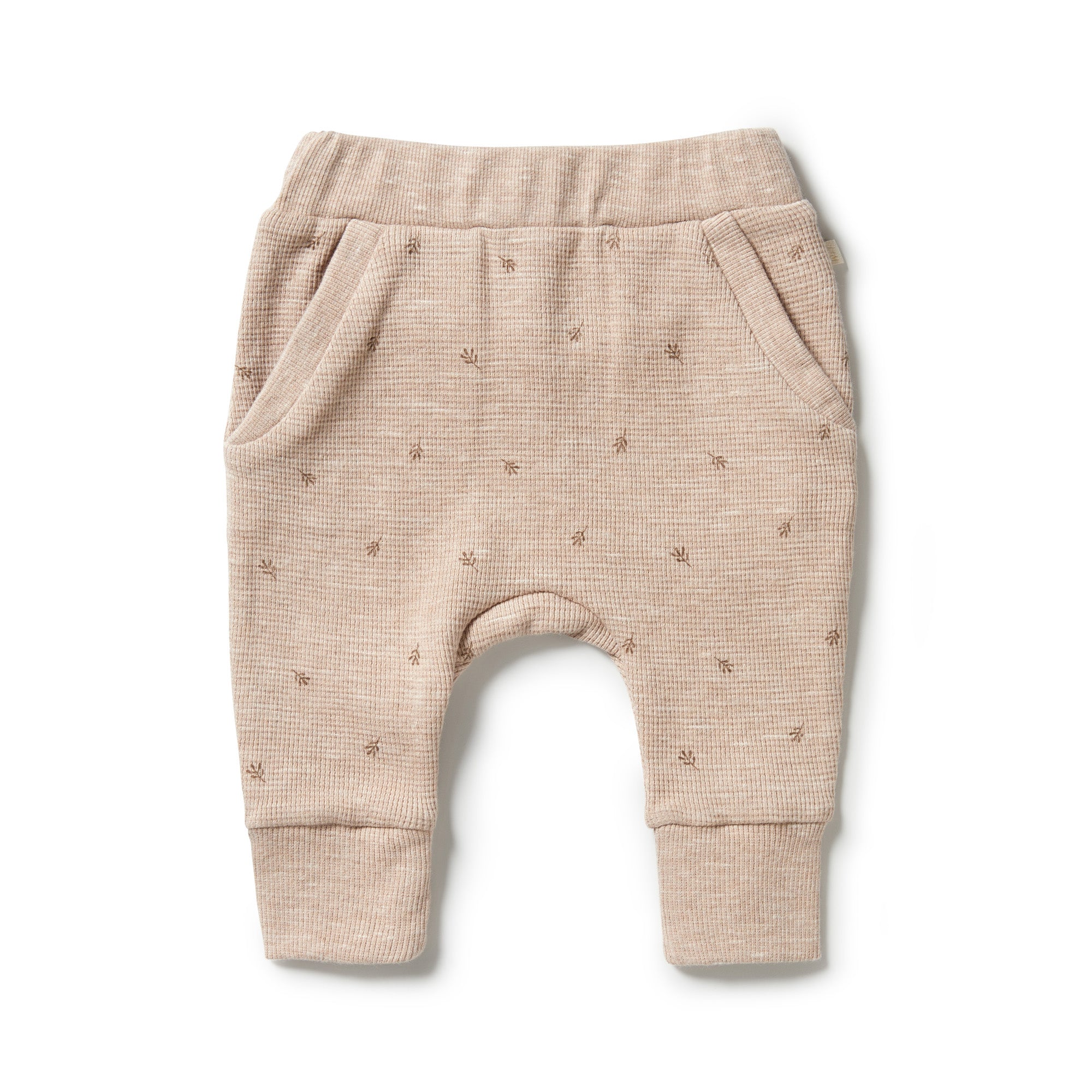 Wilson and Frenchy Organic Waffle Slouch Pant - Leaf | Pants & Shorts | Bon Bon Tresor