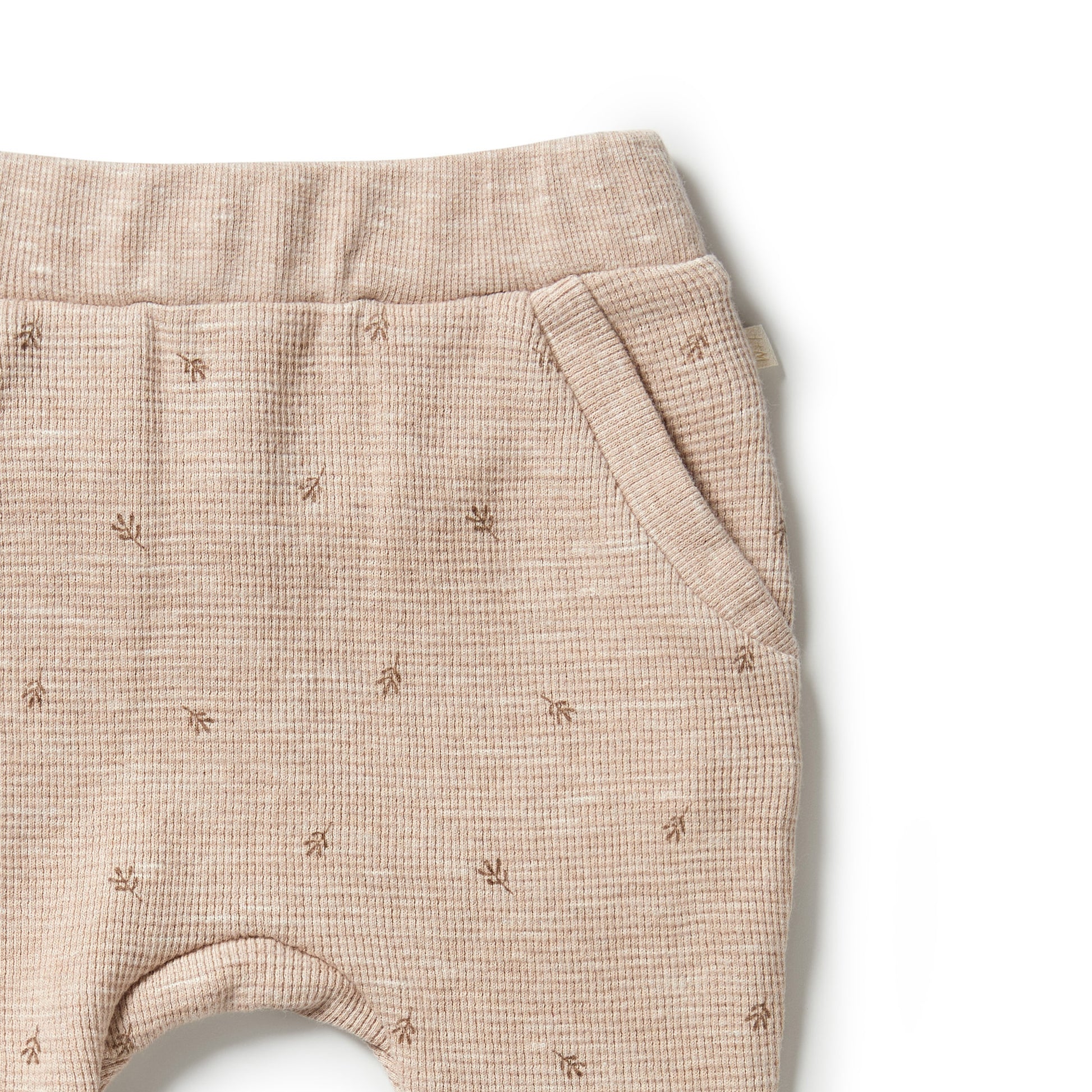Wilson and Frenchy Organic Waffle Slouch Pant - Leaf | Pants & Shorts | Bon Bon Tresor