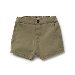 Wilson and Frenchy Fern Green Slouch Shorts | Pants & Shorts | Bon Bon Tresor