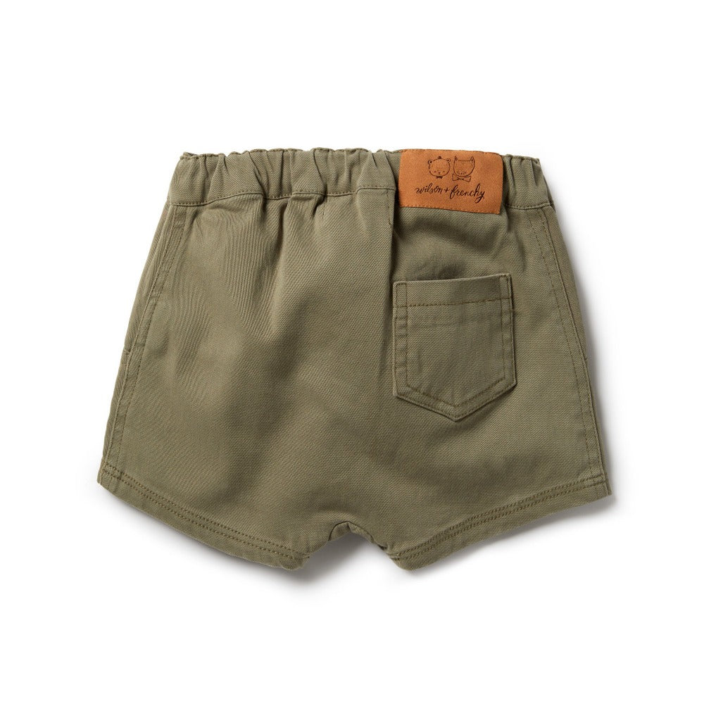 Wilson and Frenchy Fern Green Slouch Shorts | Pants & Shorts | Bon Bon Tresor