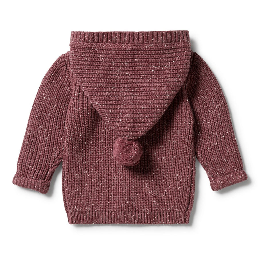 Wilson and Frenchy Knitted Jacket Wild Ginger Fleck | Sweaters & Knitwear | Bon Bon Tresor