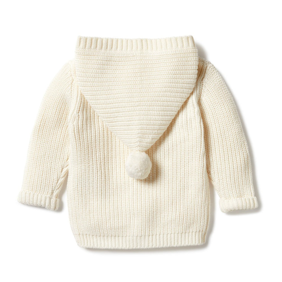Wilson and Frenchy Knitted Jacket Gardenia | Sweaters & Knitwear | Bon Bon Tresor