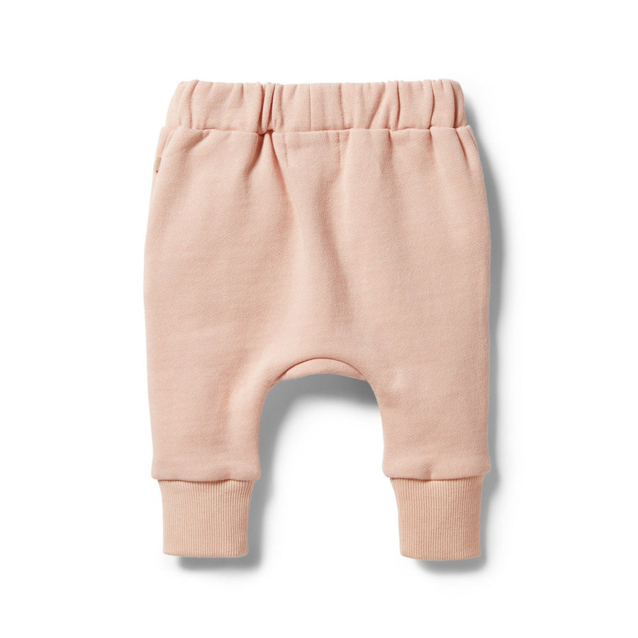 Wilson and Frenchy Organic French Terry Slouch Pant Cameo Rose | Pants & Shorts | Bon Bon Tresor