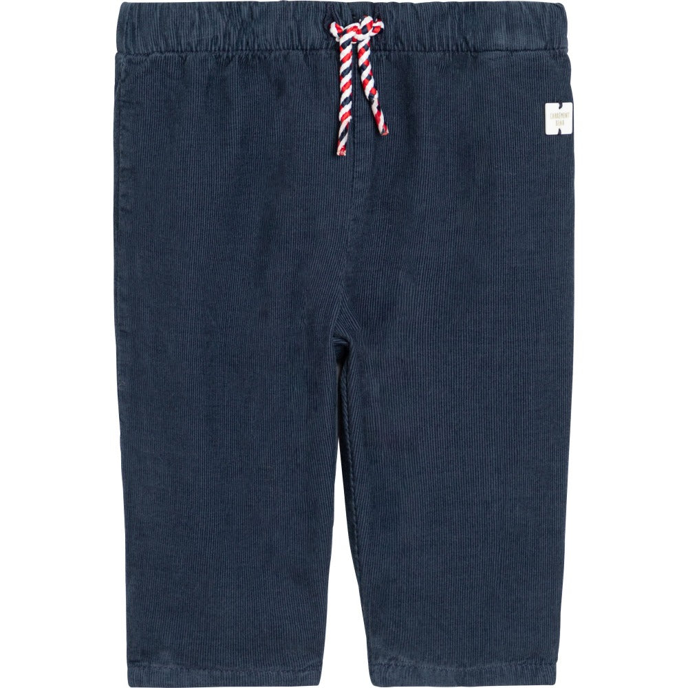 Carrement Beau Navy Corduroy Trousers | Pants & Shorts | Bon Bon Tresor