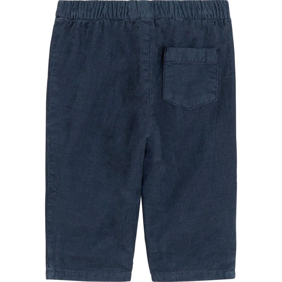 Carrement Beau Navy Corduroy Trousers | Pants & Shorts | Bon Bon Tresor