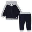 Carrement Beau Navy Grey Tracksuit | Sweaters & Knitwear | Bon Bon Tresor