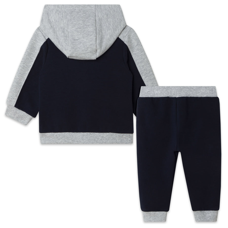Carrement Beau Navy Grey Tracksuit | Sweaters & Knitwear | Bon Bon Tresor