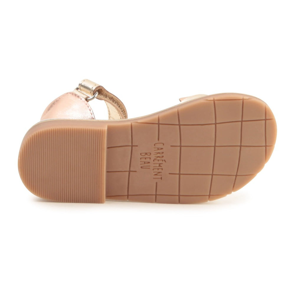 Carrement Beau Copper Sandals | Dress Shoes | Bon Bon Tresor