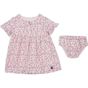 Carrement Beau Baby Girl Pink Dress and Knickers | Dresses & Skirts | Bon Bon Tresor