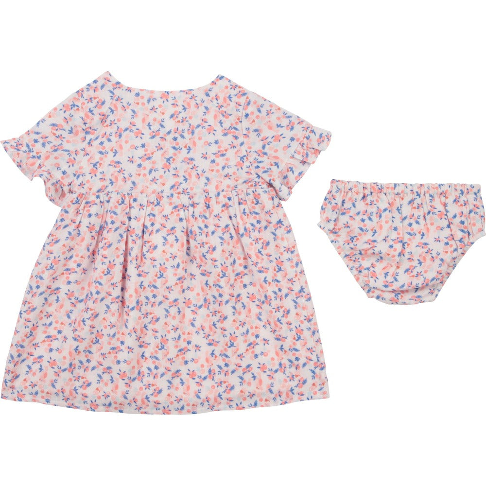 Carrement Beau Baby Girl Pink Dress and Knickers