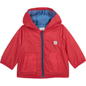 Carrement Beau Baby Boy Hooded Jacket Red | Coats & Jackets | Bon Bon Tresor