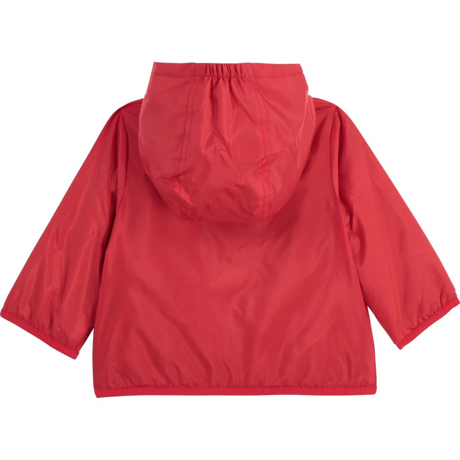 Carrement Beau Baby Boy Hooded Jacket Red | Coats & Jackets | Bon Bon Tresor