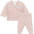 Carrement Beau Pale Pink Top and Trouser Set | Sweaters & Knitwear | Bon Bon Tresor