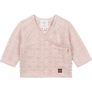 Carrement Beau Pale Pink Top and Trouser Set | Sweaters & Knitwear | Bon Bon Tresor
