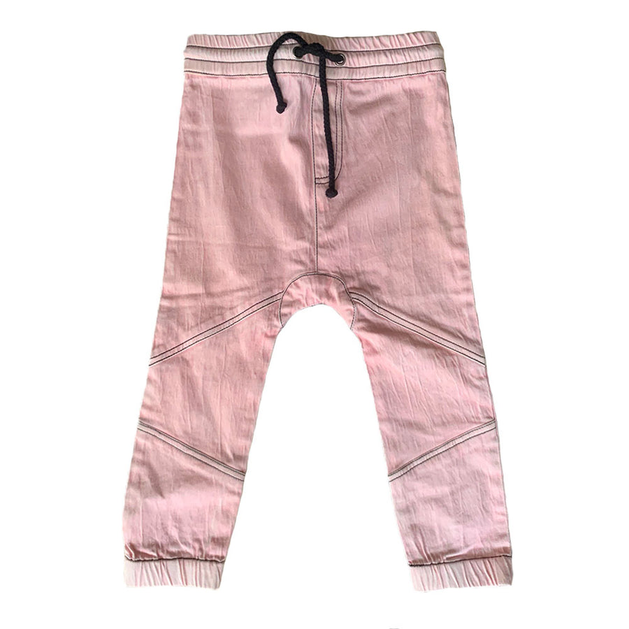 Anarkid Denim Joggers Pink | Pants & Shorts | Bon Bon Tresor