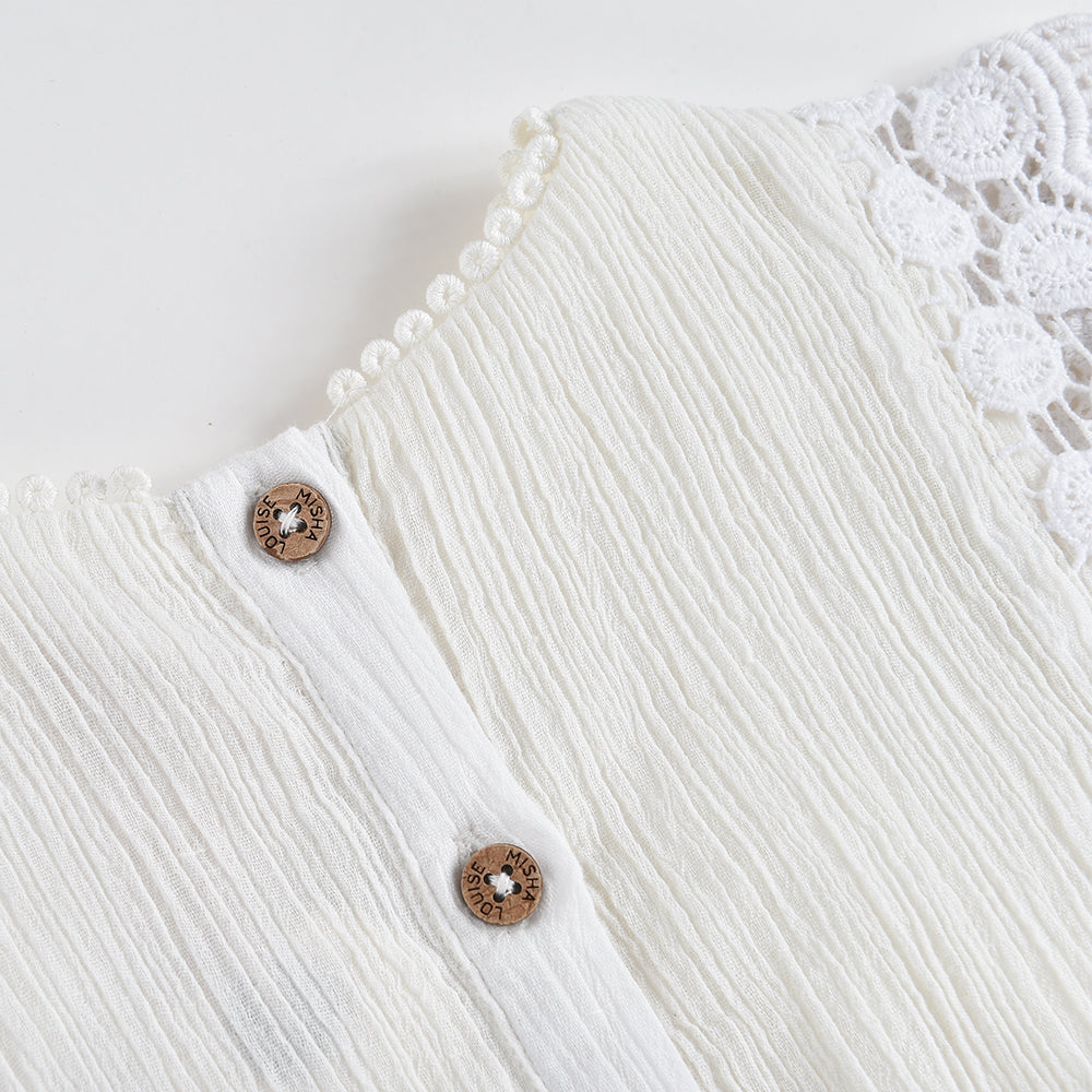 Louise Misha Baby Girls Adolio Blouse | Tops | Bon Bon Tresor