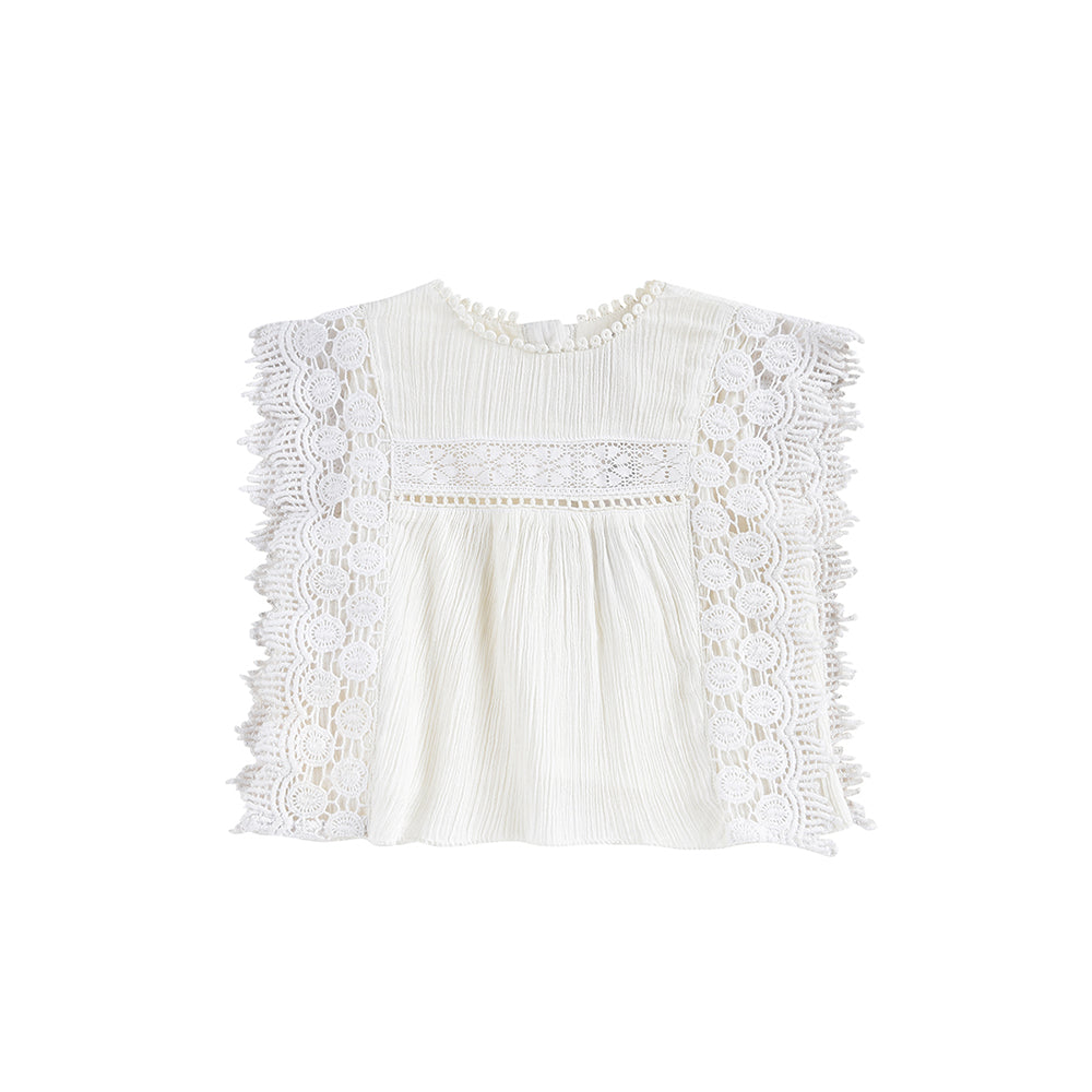 Louise Misha Baby Girls Adolio Blouse | Tops | Bon Bon Tresor