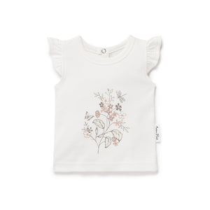 Aster and Oak Summer Floral Print Tee | Tops & T-Shirts | Bon Bon Tresor