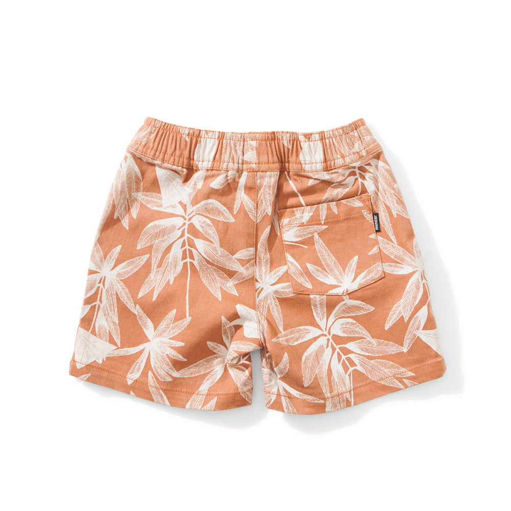 Mini Munster Orange Plantation Shorts | Pants & Shorts | Bon Bon Tresor