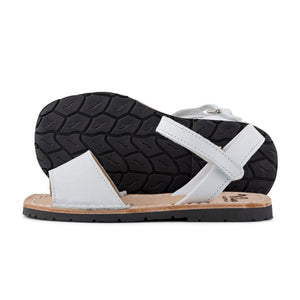 Vila Australia White Leather Sandal | Dress Shoes | Bon Bon Tresor