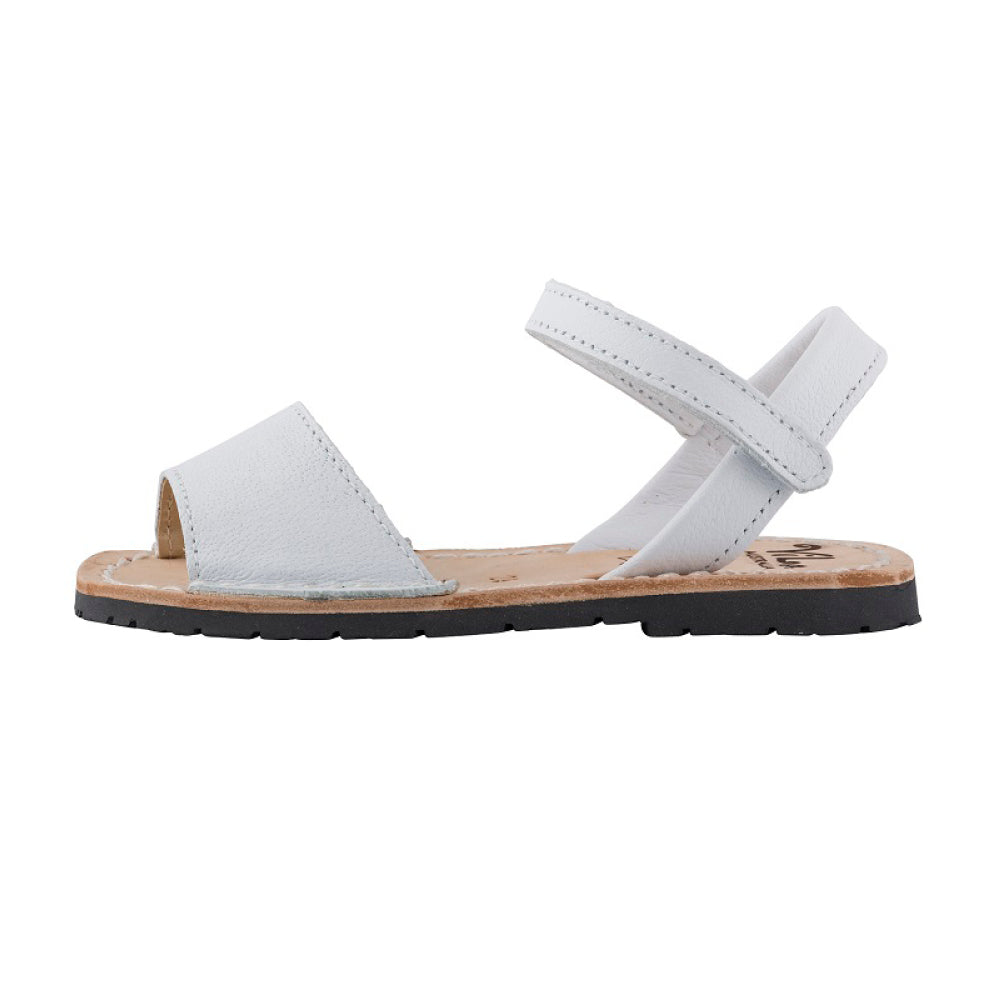 Vila Australia White Leather Sandal | Dress Shoes | Bon Bon Tresor