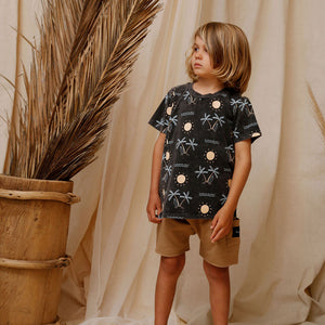 Kapow Kids Sunseeker Asymmetrical T-Shirt | Tops & T-Shirts | Bon Bon Tresor