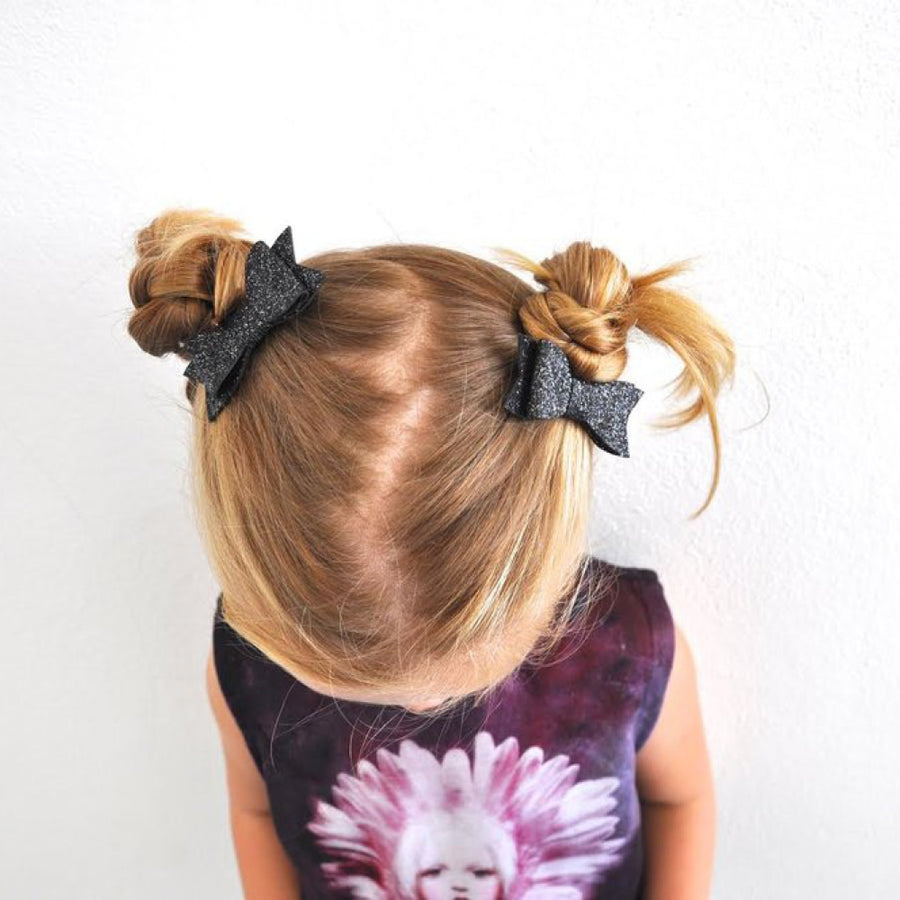 Sister Bows Assorted Glitter Bow Hair Clip | Hair Accessories | Bon Bon Tresor