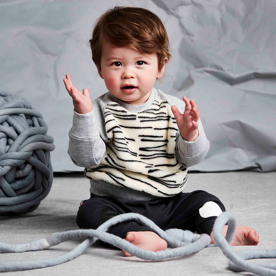 SOOKI Baby Tiger Stripe Sweater | Sweaters & Knitwear | Bon Bon Tresor