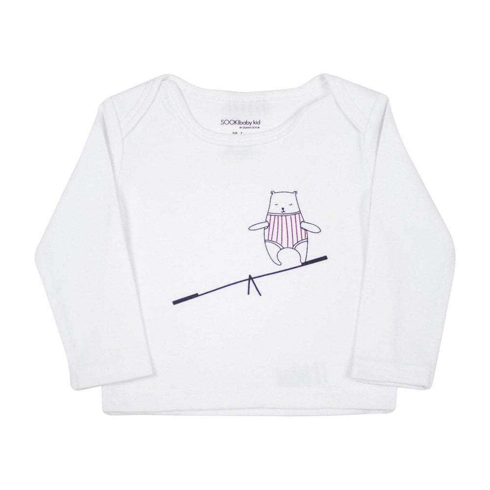 Sooki Baby Bear On A Seesaw Tee | Tops & T-Shirts | Bon Bon Tresor