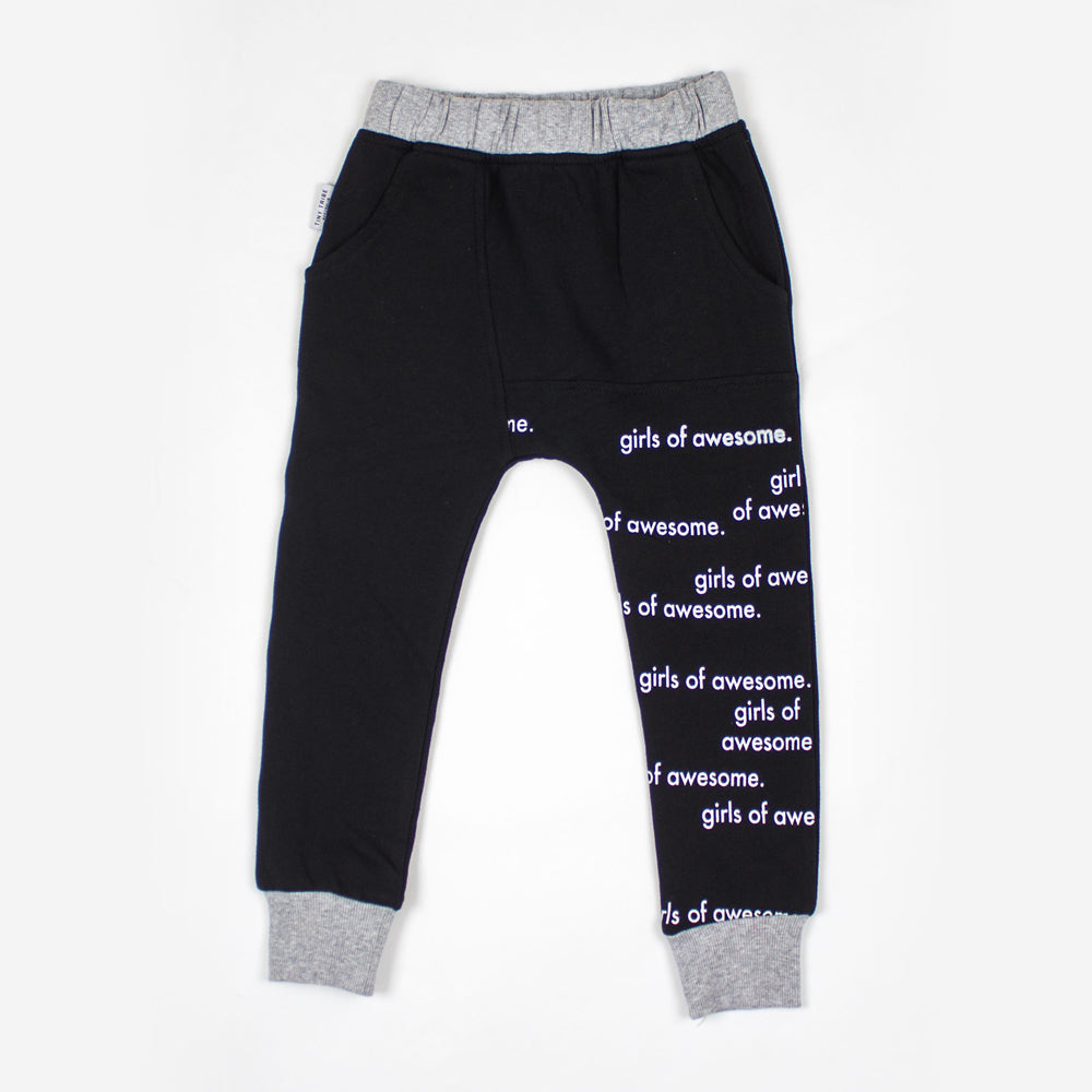 Tiny Tribe Girls Of Awesome Sweat Pant | Pants & Shorts | Bon Bon Tresor