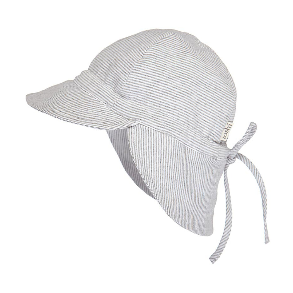 Toshi Flap Cap Baby Dove | Sun hat | Bon Bon Tresor